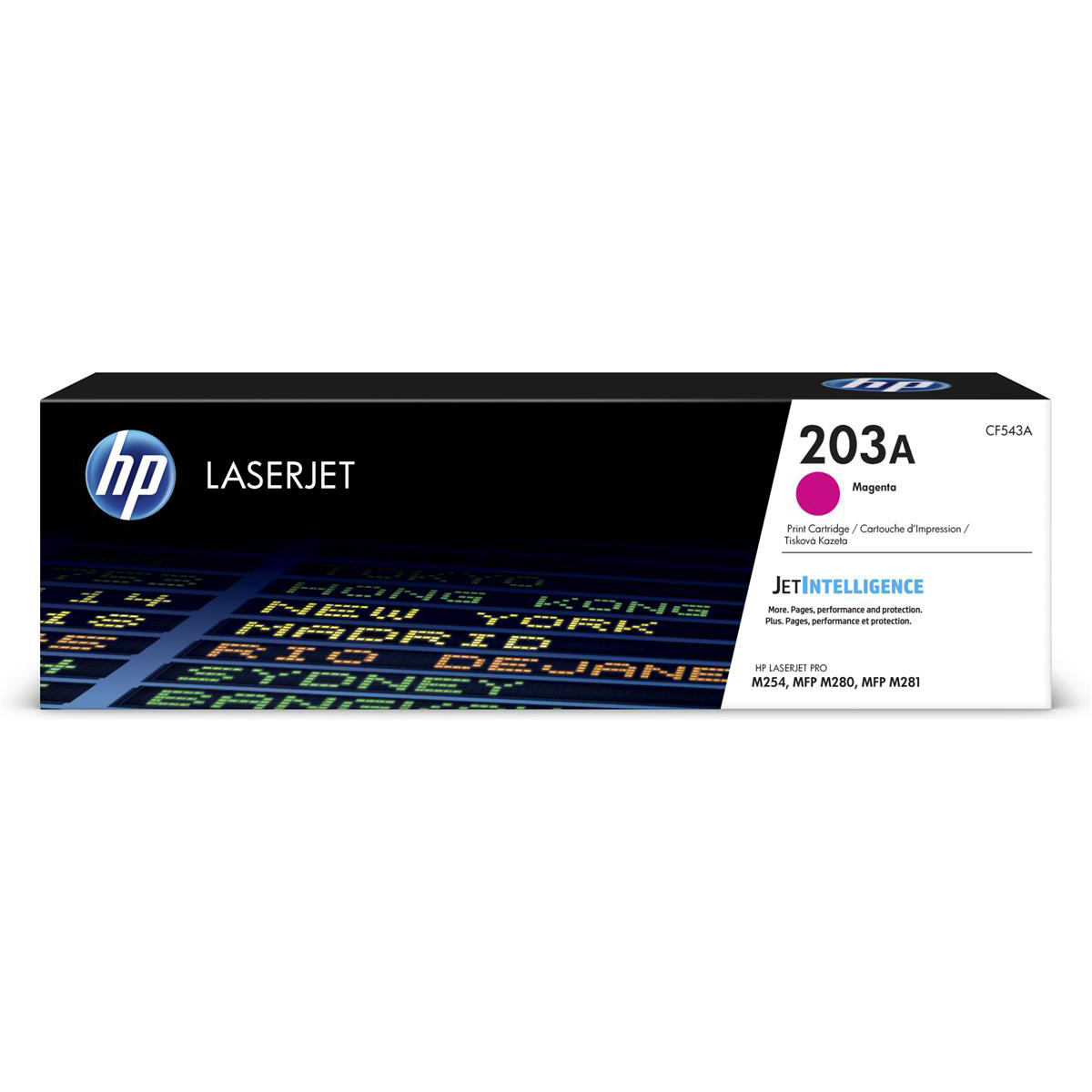 HP TONER CART 203A MAGENTA CF543A HP TONER CART 203A MAGENTA CF543A