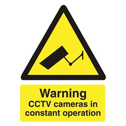 CAUTION CCTV CAMERA 150X200MM WO143SAV CAUTION CCTV CAMERA 150X200MM WO143SAV