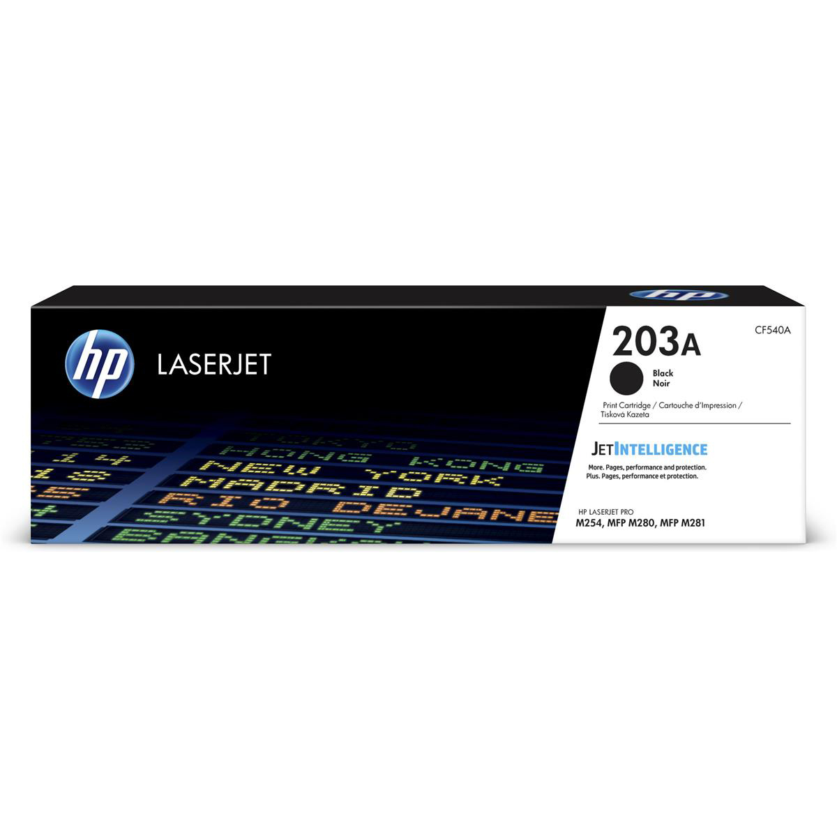 HP TONER CART 203A BLACK CF540A HP TONER CART 203A BLACK CF540A