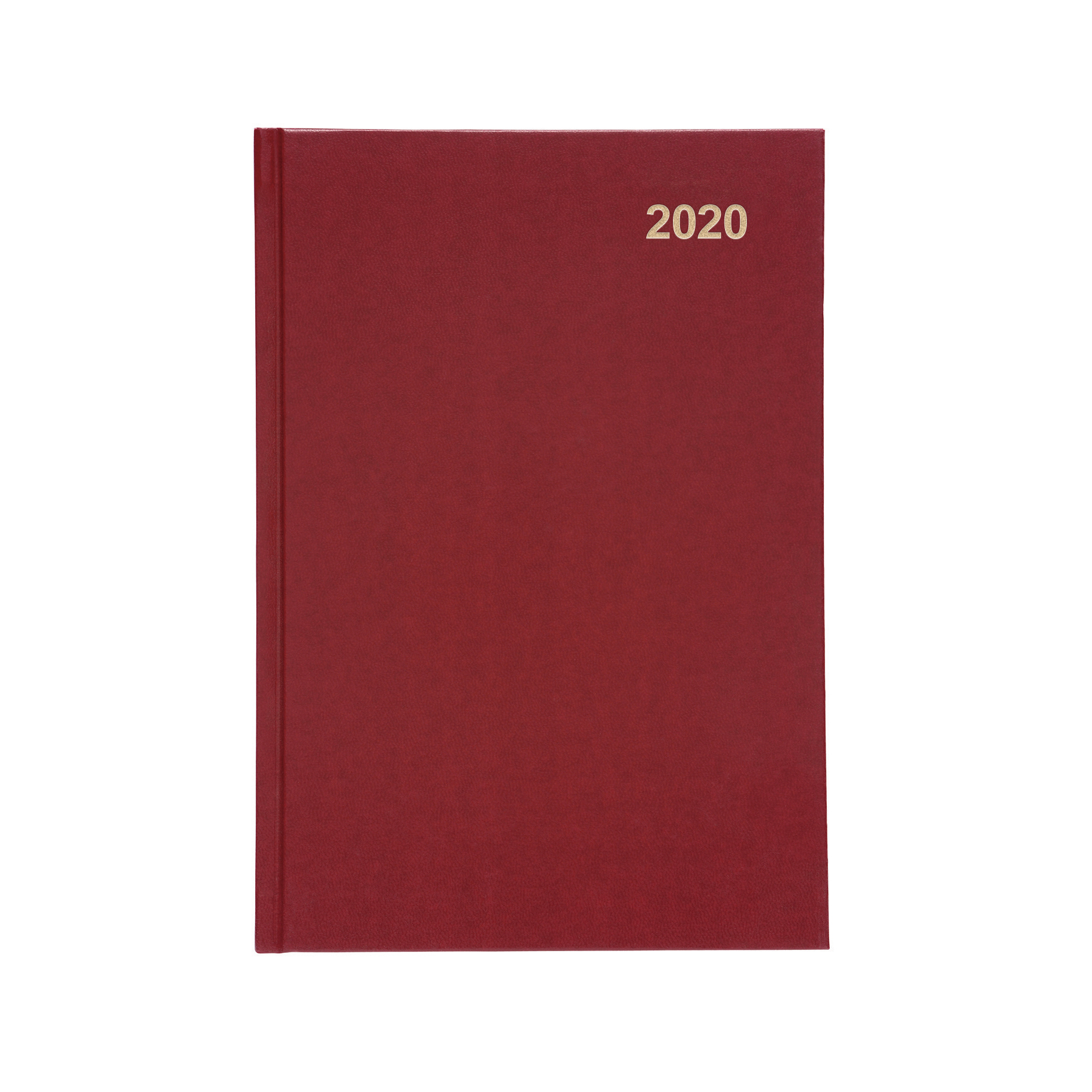 5 STAR 2020 A5 DAY TO PAGE DIARY RED