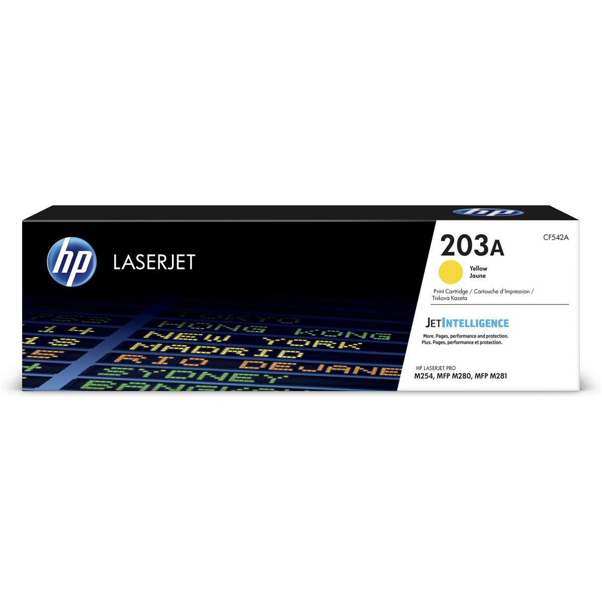 HP TONER CART 203A YELLOW CF542A HP TONER CART 203A YELLOW CF542A