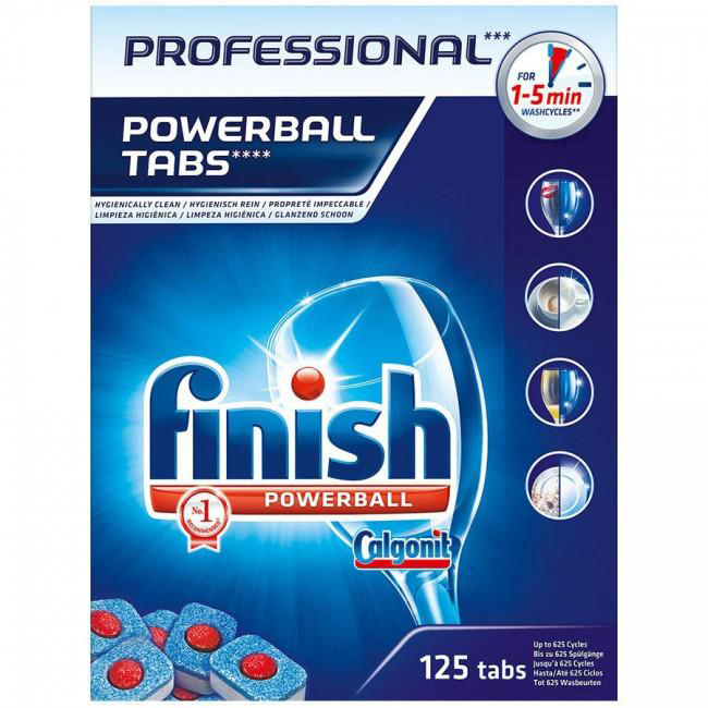 FINISH PROF DISHWASH POWERBALL TAB PK125