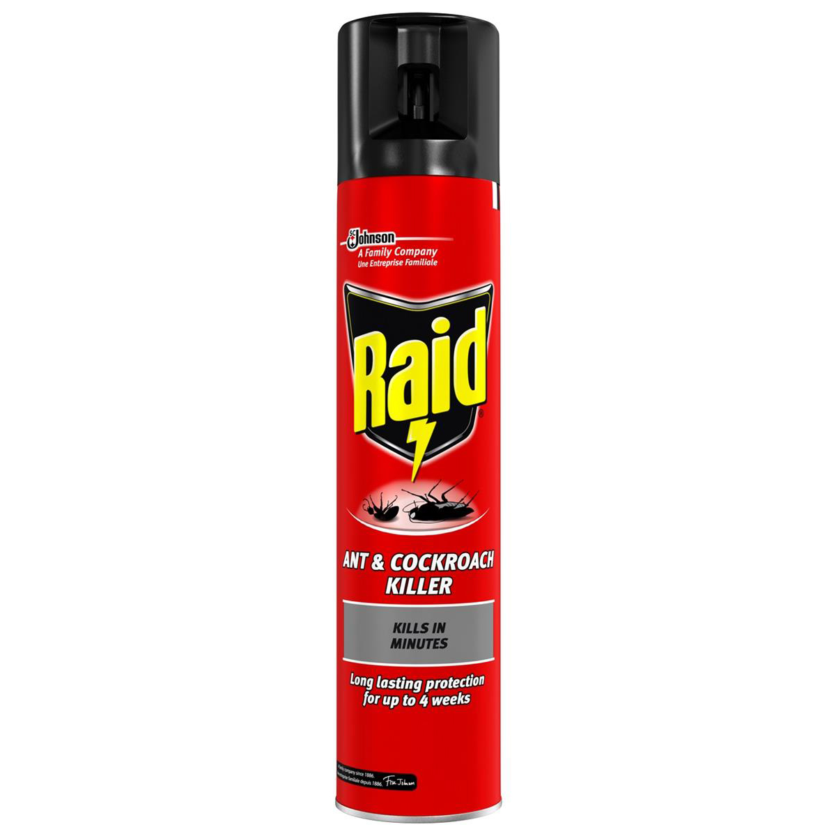 RAID ANT & COCKROACH AEROSOL 300ML RAID ANT & COCKROACH AEROSOL 300ML
