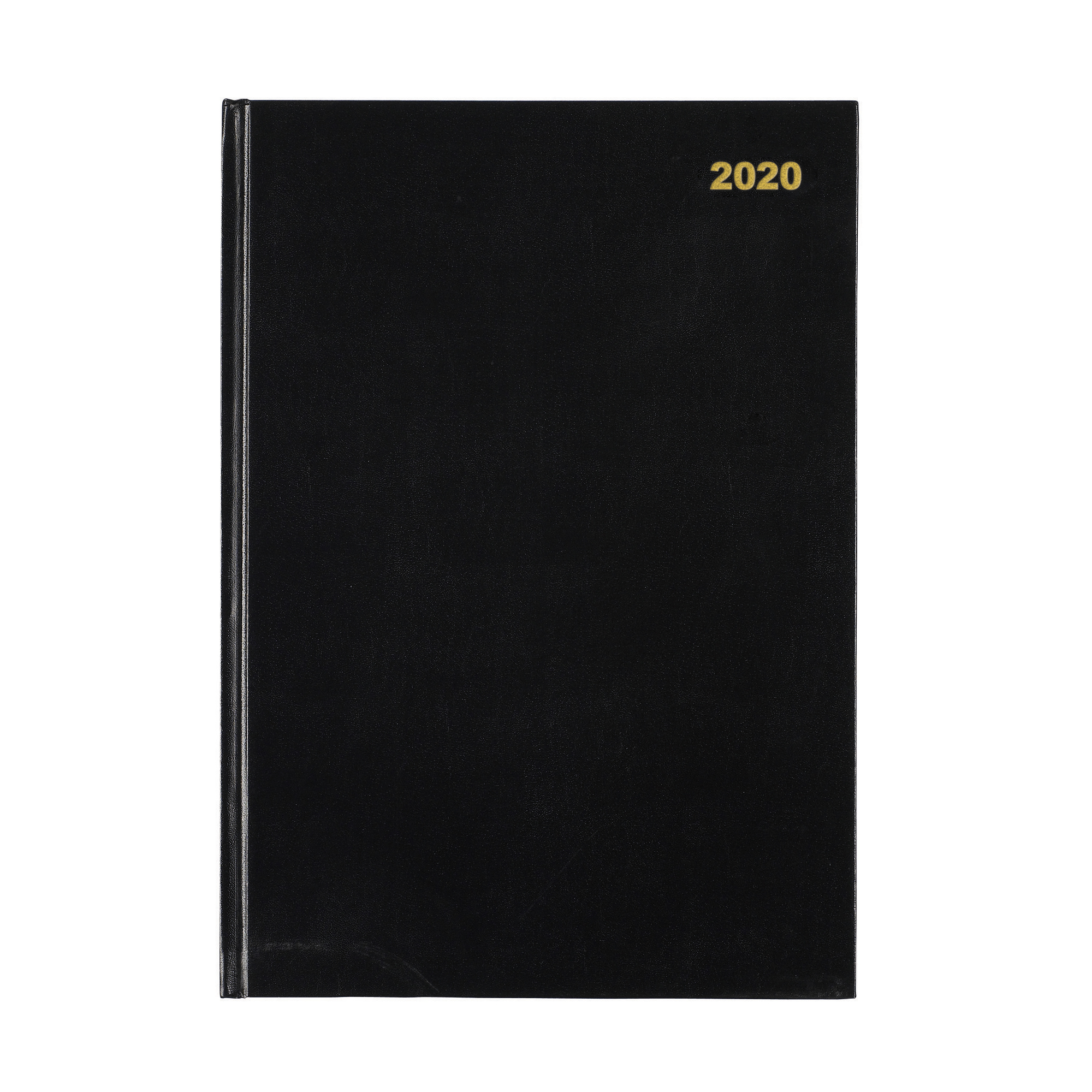 5 STAR 2020 A4 2 PAGES PER DAY DIARY BLK