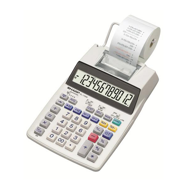 SHARP EL-1750V PRINTING CALC SH-EL1750V SHARP EL-1750V PRINTING CALC SH-EL1750V