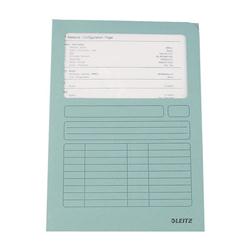 LEITZ WINDOW FOLDER A4 BLU 3950-00 PK100 LEITZ WINDOW FOLDER A4 BLU 3950-00 PK100