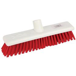 ABBEY HYGIENE 12INCH SOFT BROOM HEAD RED ABBEY HYGIENE 12INCH SOFT BROOM HEAD RED