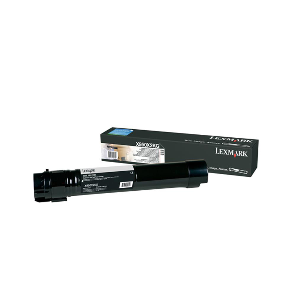LEXMARK X95X XHY TONER CART BLK X950X2KG
