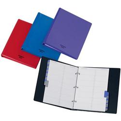 TEL INDEX BOOK A5 A-Z BLACK CD6