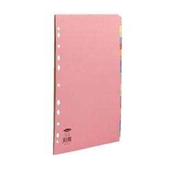 CONCORD DIVIDERS A4 20PT 10COLOURS 74499 CONCORD DIVIDERS A4 20PT 10COLOURS 74499