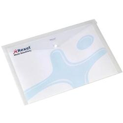 REXEL POPPER WALLET A4 WHITE 16129WH PK5 REXEL POPPER WALLET A4 WHITE 16129WH PK5