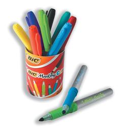 BIC MARKER PEN MARKING FINE ASSTD PK12 BIC MARKER PEN MARKING FINE ASSTD PK12