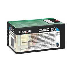 LEXMARK C544/X544 TONER CYAN C544X1CG