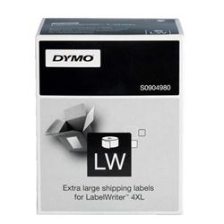 DYMO 4XL LABELS 104MM X 159MM S0904980 DYMO 4XL LABELS 104MM X 159MM S0904980