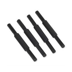 AVERY PLASTIC RISERS 75MM BLACK PK4 AVERY PLASTIC RISERS 75MM BLACK PK4