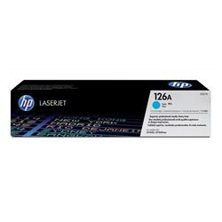 HP TONER CART 126A CYAN CE311A HP TONER CART 126A CYAN CE311A