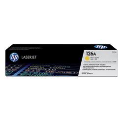 HP TONER CART 126A YELLOW CE312A HP TONER CART 126A YELLOW CE312A