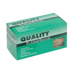 QUALITY RUBBER BANDS ASST NAT 100G