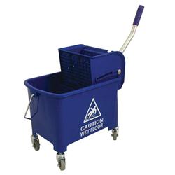 MOBILE MOP BUCKET ON CASTORS 20LT BLUE MOBILE MOP BUCKET ON CASTORS 20LT BLUE
