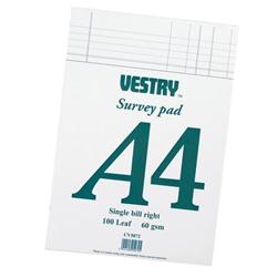 VESTRY SURVEY PAD CV5072