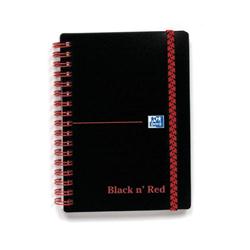 BLACKNRED NOTEBK A6W/BND PP ELASTIC PK5 BLACKNRED NOTEBK A6W/BND PP ELASTIC PK5