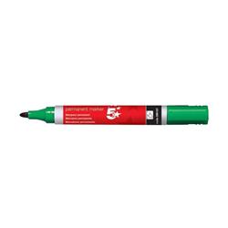 5 STAR PERM MARKER BULLET TIP GREEN PK12 5 STAR PERM MARKER BULLET TIP GREEN PK12