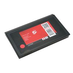 5 STAR STAMP PAD 158X90MM RED 5 STAR STAMP PAD 158X90MM RED