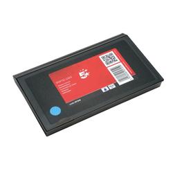 5 STAR STAMP PAD 158X90MM BLUE