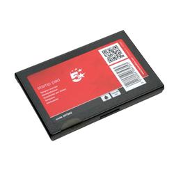 5 STAR STAMP PAD 110X70MM BLACK