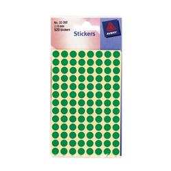 AVERY LABEL ROUND 8MM GREEN PK560X10 AVERY LABEL ROUND 8MM GREEN PK560X10