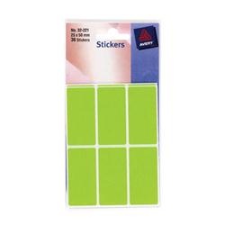 AVERY LABEL PKT36 50X25MMGRN32-221 PK10 AVERY LABEL PKT36 50X25MMGRN32-221 PK10