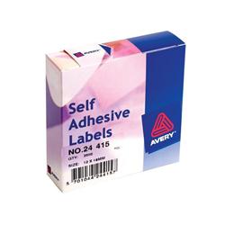 AVERY LABEL ROLL 12X18MM WHITE 24-415 AVERY LABEL ROLL 12X18MM WHITE 24-415