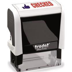 TRODAT OFFICE PRINTY STAMP CHECKED 77254 TRODAT OFFICE PRINTY STAMP CHECKED 77254