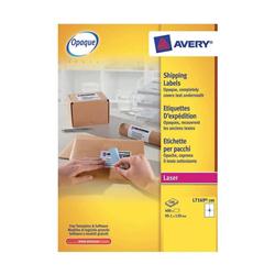 AVERY LASER LABEL 4/SHT WHITE L7169-100 AVERY LASER LABEL 4/SHT WHITE L7169-100
