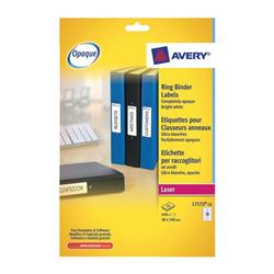 AVERY L/ARCH LABELS 18/SHT WHT L7172-25 AVERY L/ARCH LABELS 18/SHT WHT L7172-25