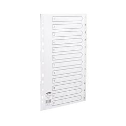 CONCORD WHITE POLYPROP A4 1-12 INDEX CONCORD WHITE POLYPROP A4 1-12 INDEX