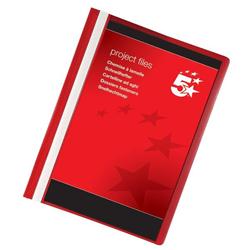 5 STAR OFFICE PROJECT FILE A4 RED PK5 5 STAR OFFICE PROJECT FILE A4 RED PK5