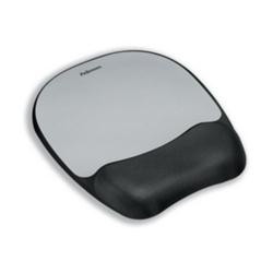 FELLOWES MEM FOAM MPAD WREST SILV 917580 FELLOWES MEM FOAM MPAD WREST SILV 917580
