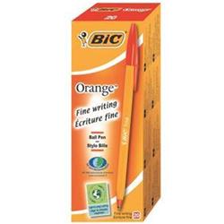 BIC CRISTAL BALL PEN FINE RED PK20