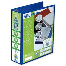 ELBA PRESRB 65MM A4 4R BLU 400008675 PK4 ELBA PRESRB 65MM A4 4R BLU 400008675 PK4