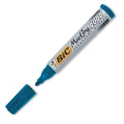BIC 2000 PERMANENT MKR BU BULLET BX12 BIC 2000 PERMANENT MKR BU BULLET BX12