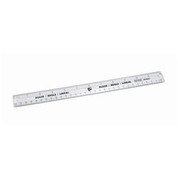 5 STAR RULER PLASTIC 300MM CLR PK10 5 STAR RULER PLASTIC 300MM CLR PK10