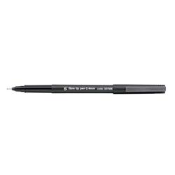 5 STAR OFFICE FIBRE TIP PEN BLACK PK12 5 STAR OFFICE FIBRE TIP PEN BLACK PK12