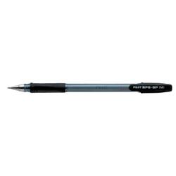 PILOT RUBBERGRIP B/PEN MED BK BPSGBM01