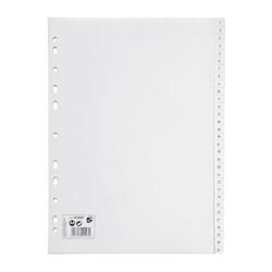 5 STAR INDEX 1-31 P/PROP WHITE TABS A4 5 STAR INDEX 1-31 P/PROP WHITE TABS A4