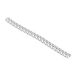 GBC WIRE 21 RNG 8MM BLK 165122U PK100 GBC WIRE 21 RNG 8MM BLK 165122U PK100