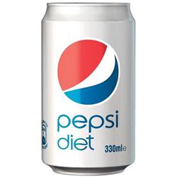 DIET PEPSI SOFT DRINK CAN 330ML (PK24) DIET PEPSI SOFT DRINK CAN 330ML (PK24)