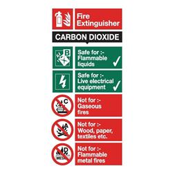 CO2 EXTINGUISHER 100X200MM FF093SAV CO2 EXTINGUISHER 100X200MM FF093SAV