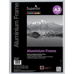 PHOTO FRAME CLIP ALU A3 420X297MM SILVER