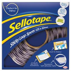 SELLOTAPE LOOP SPOTS BX100/125 1445181